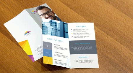 Цифровая печать буклетов